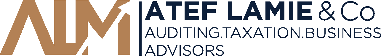 Auditing, taxation and business financial advisers Atef Lamie Cairo accountants Egypt ALM logo